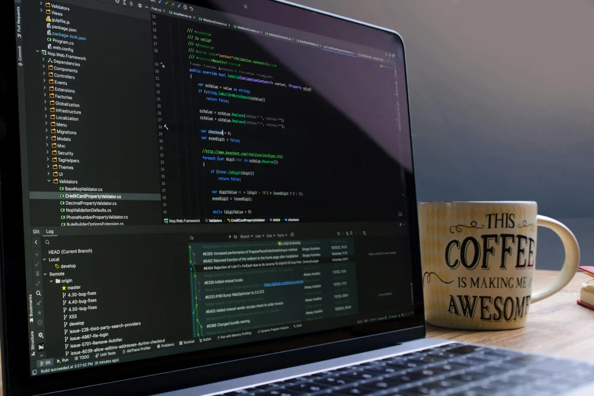 Developer using Docker